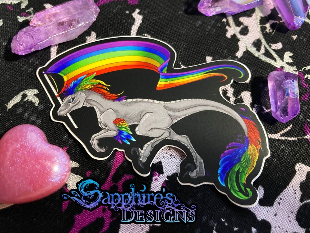 Sticker - Pride Raptor